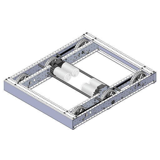 AM14U6 - 6 Wheel Drop Center Robot Drive Base - 2025 FRC Kit of Parts Drive Base - am-14u6_595 - migrated