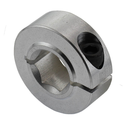 1/2 in. Hex Collar Clamps - am-1526 - Type=1 part, Thickness=HD (0.5 in.), Color=Silver - migrated