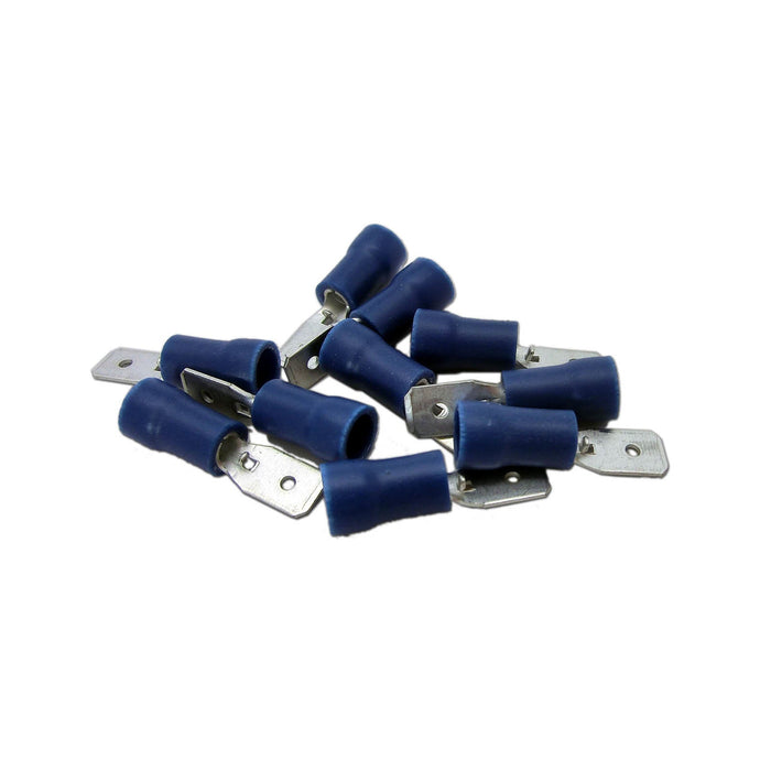14-16 AWG Blue Male Tab Connector Qty. 10 - am-2214 - migrated