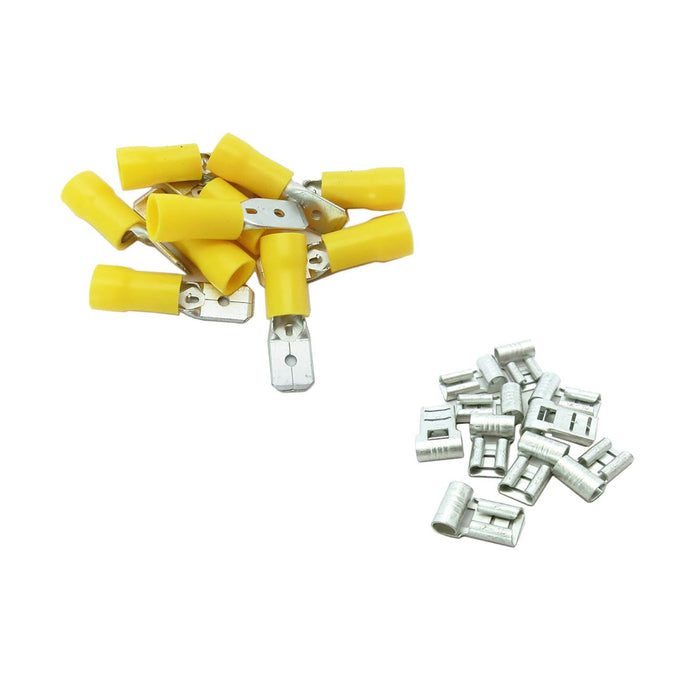 10-12 AWG Non-Insulated Flag Connector Kit - am-2329 - migrated