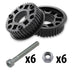 39 Tooth HTD Plastic Pulley Kit - am-2361a - migrated