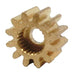 12 Tooth 32 DP Servo Spline Bore Brass Gear - am-2525 - migrated
