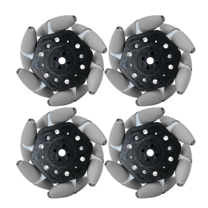 4 in. SD Mecanum Wheel - am-2626 - Mecanum Wheel=Set of Four - migrated