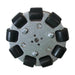 4 in. Aluminum Omni Wheel With Nub Bore - am-2948_1 - Image-1 - migrated