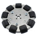 4 in. Aluminum Omni Wheel with Nub Bore - am-2948a - migrated