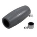 6 in. Mecanum SR Single Wheel Roller Replacement Bundle - am-3857 - migrated
