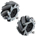 4 in. HD Mecanum Wheels - am-3919 - Mecanum Wheel=Full Set, Bore=Nub Bore - migrated