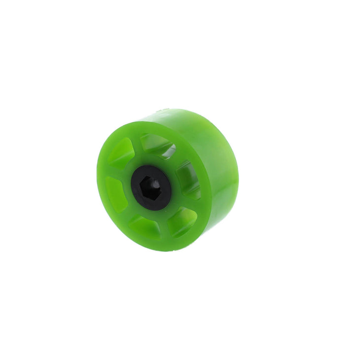 Compliant Wheels - am-3950_green - Diameter=2 1/4 inch, Durometer=35A, Bore=3/8 in Hex - migrated