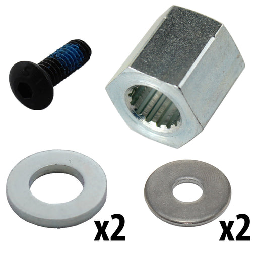 Falcon 500 Spline to 1/2 in. Hex Shaft Adapter - am-4187_short - Size=0.5 in. Long - migrated