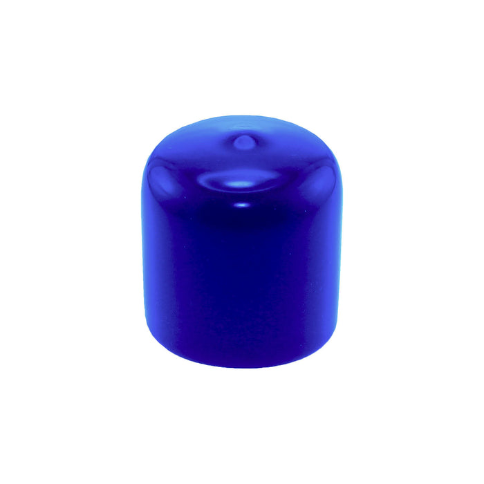Round Vinyl Cap for 3/4 in. Pipe - am-4297_blue - Color=Blue - migrated