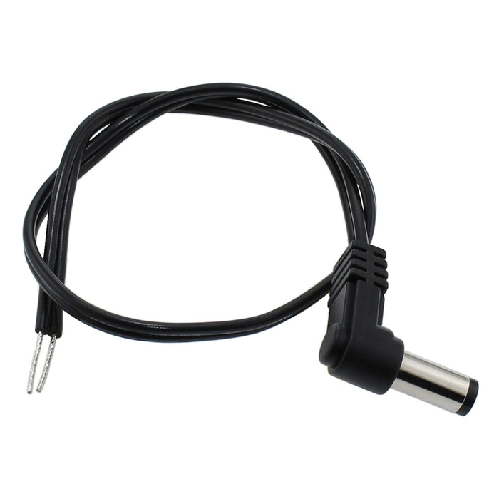 5.5 mm Right Angle Male Barrel 24 AWG Cable - am-4356a - migrated