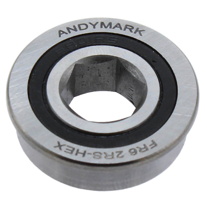 3/8 (0.375) in. Hex ID 7/8 (0.875) in. OD Sealed Flanged Bearing (FR62RS-Hex) - am-4489_1 - Image-1 - migrated