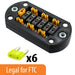 XT30 Fused Power Distribution Board - am-4539_20F - Option=With 20A MINI Fuses - migrated