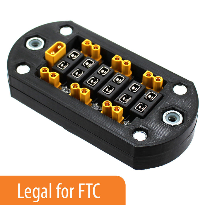 XT30 Fused Power Distribution Board - am-4539 - Option=No Fuses Or Breakers - migrated