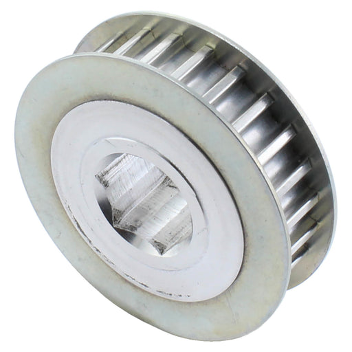 24 Tooth 0.5 in. Hex Bore 5 mm HTD 9 mm Wide Aluminum Pulley - am-4625 - migrated