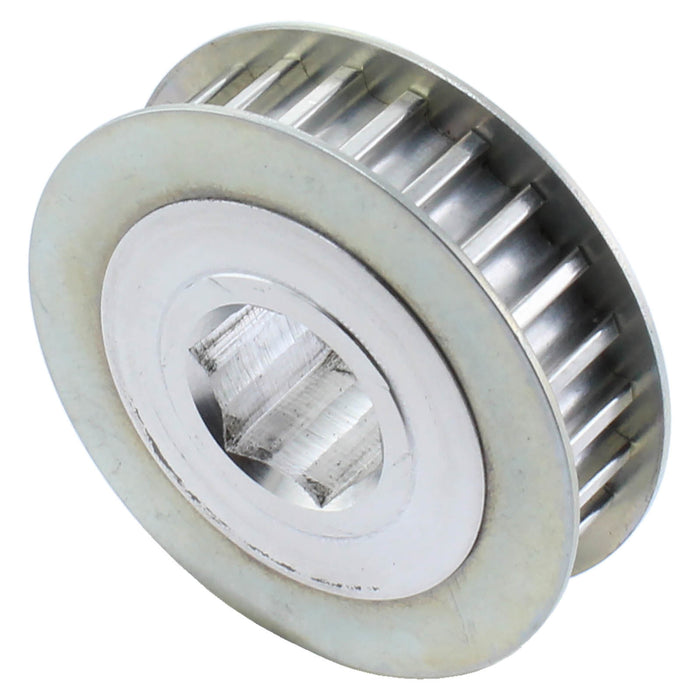 24 Tooth 0.5 in. Hex Bore 5 mm HTD 9 mm Wide Aluminum Pulley - am-4625 - migrated