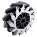 4 in. BB Mecanum Wheels - am-4736R - Bore=0.5 in. Hex Bore, Mecanum Wheel=Right - migrated