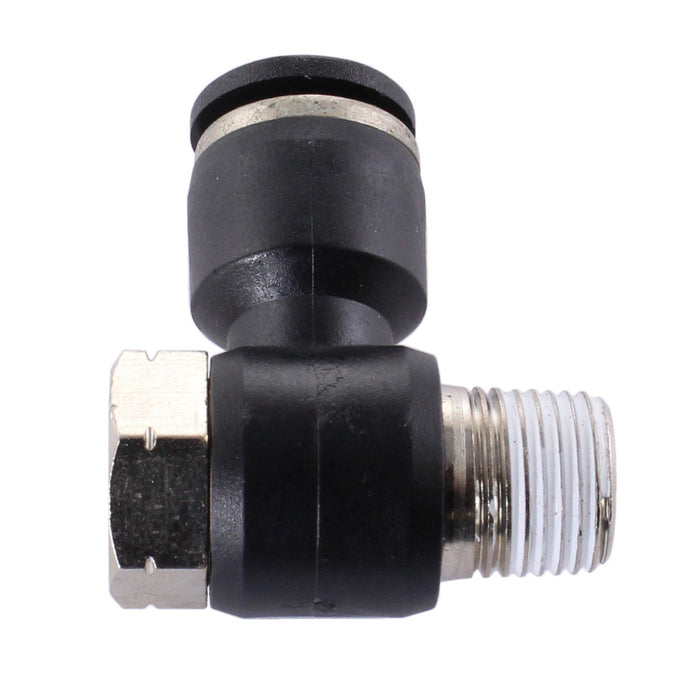 Pneumatic Fitting 1/8 NPT Male Banjo Swivel Elbow 1/4 in. Tube - am-4829 - migrated