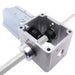 1:1 LJ Bevel Box with 0.5 in. Hex Output Shaft - am-4949 - Option=w/ Sport Mount and Passthough Hex - migrated