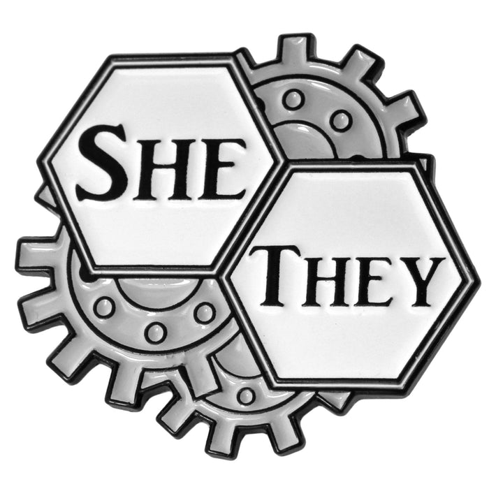 Pronoun Pins - am-4956_She - Pronouns=She/They - migrated