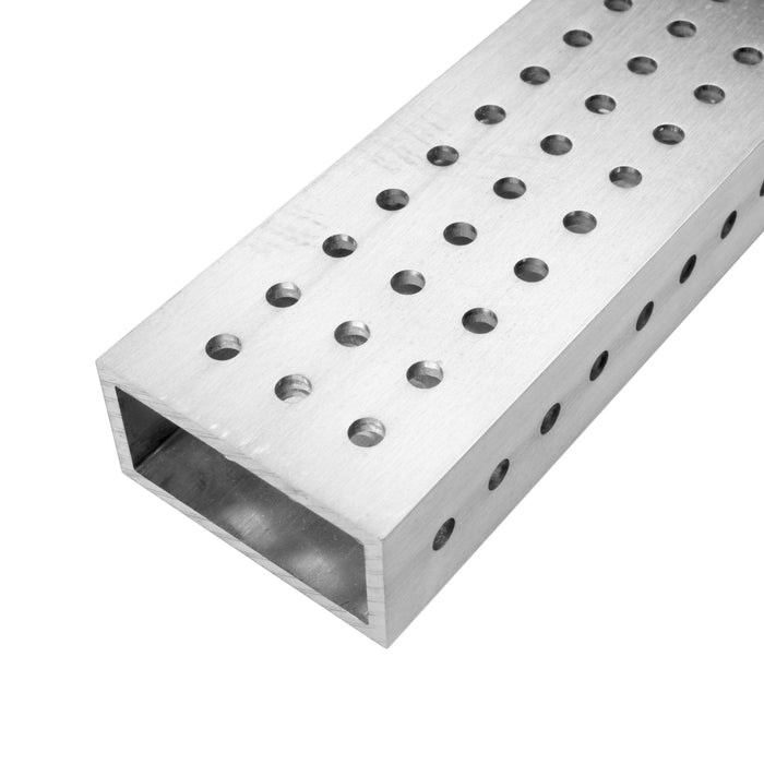Pre-Drilled Box Tube Extrusion