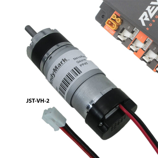 NeveRest Orbital Gearmotors - am-5185b - Gear Ratio=1 to 1 (~6600 RPM), Power Connector=JST-VH-2 - migrated