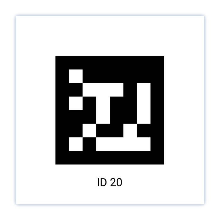 Individual REEFSCAPE AprilTag Stickers - am-5187a_id20 - Option=ID 20 - migrated