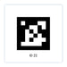 Individual REEFSCAPE AprilTag Stickers - am-5187a_id22 - Option=ID 22 - migrated