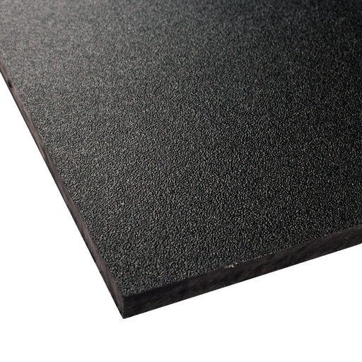 24 in. x 24 in. Orange Peel Black HDPE Sheet - am-5279 - migrated