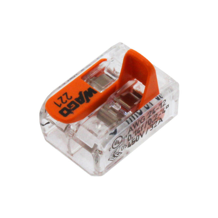 WAGO 221 Series LEVER-NUTS Compact Splice Connectors