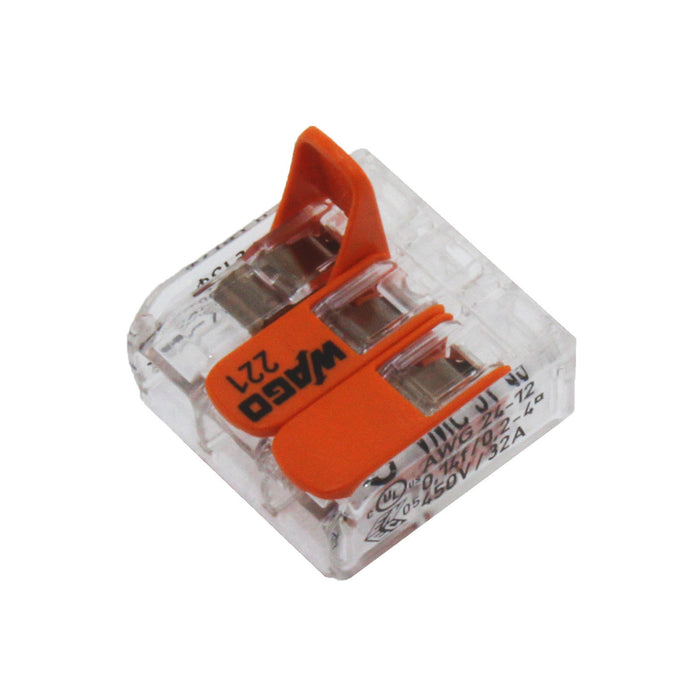 WAGO 221 Series LEVER-NUTS Compact Splice Connectors
