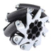 3 in. BB Mecanum Wheels - am-5503R - Bore=0.500 in. Hex, Mecanum Wheel=Right - migrated