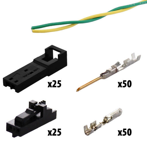 2-Pin Locking Cable Making Kit - am-5506 - migrated