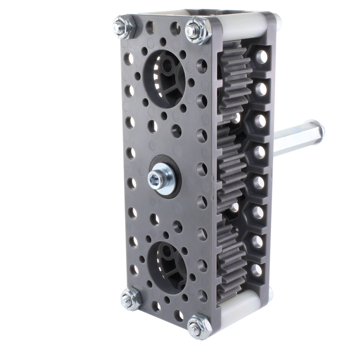 Robits Multi Motor Pass Through Gearbox
