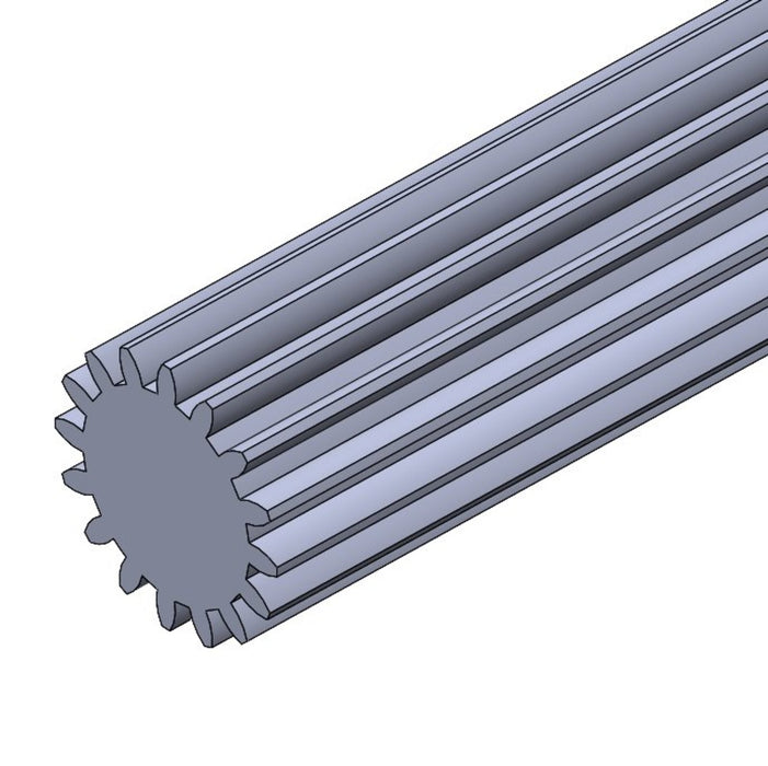 Spur Gear Stock - gs-14_5-20-16-4140-1 - 2) Tooth Count=16, 1) Tooth Profile=20 DP, 14.5° PA, 3) Material=Steel - migrated