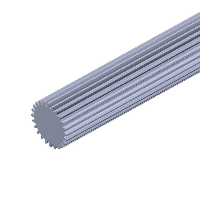 Spur Gear Stock - gs-14_5-20-24-4140-1 - 2) Tooth Count=24, 1) Tooth Profile=20 DP, 14.5° PA, 3) Material=Steel - migrated