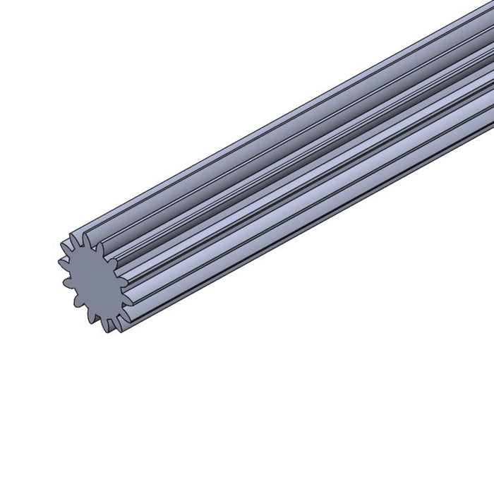 Spur Gear Stock - gs-20-32-14-4140-1 - 2) Tooth Count=14, 1) Tooth Profile=32 DP, 20° PA, 3) Material=Steel - migrated